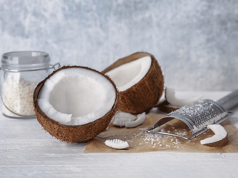 How To Make Desiccated Coconut From Dry Coconut