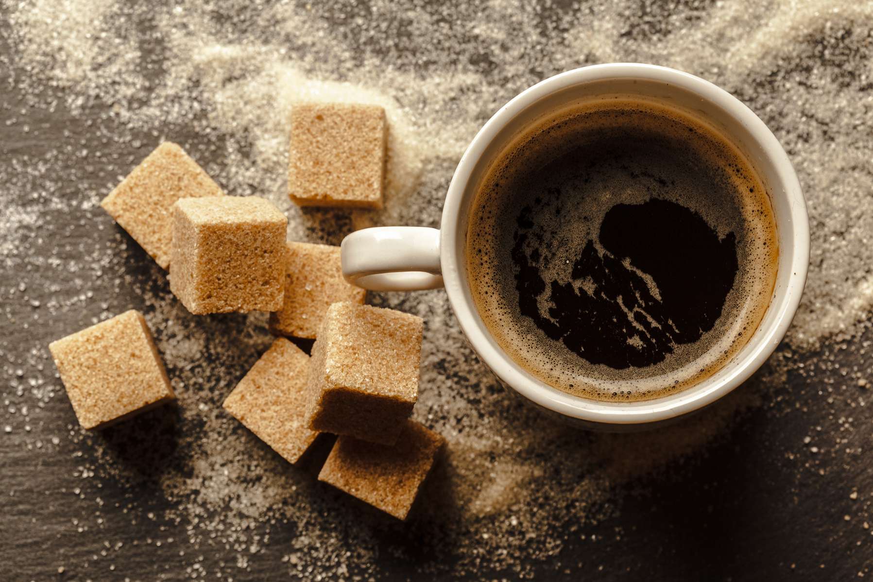 coconut sugar in coffee