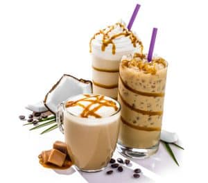 Coconut Caramel Latte