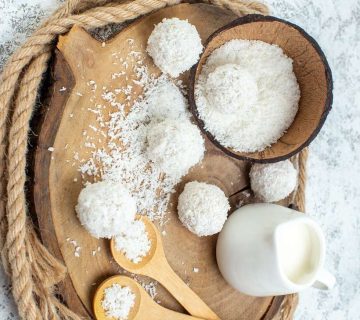 what is desiccated coconut powder