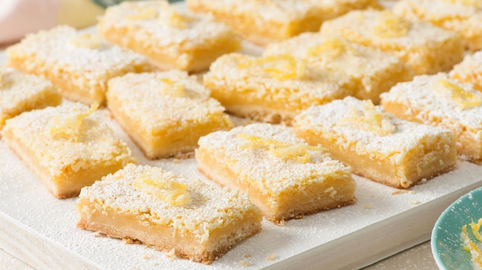 10. k. Coconut and Lemon Bars