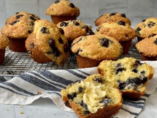 coconut oil blueberry muffin recipes dessert