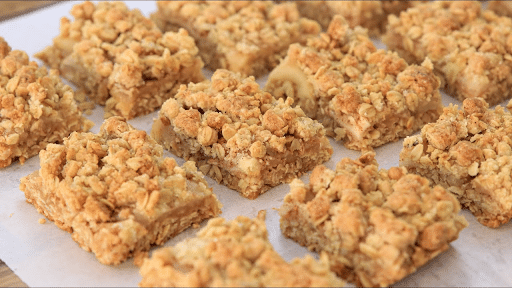 Apple Pie Oatmeal Bars recipe