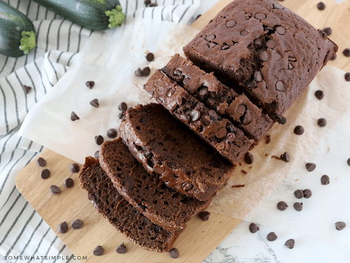 Double Chocolate Zucchini Bread