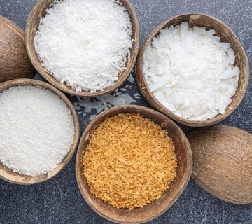 Toasted Desiccated Coconut Methods and Uses