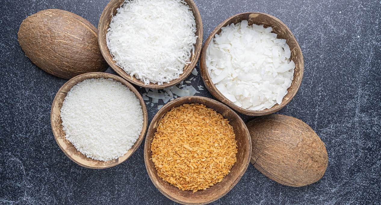 Toasted Desiccated Coconut Methods and Uses